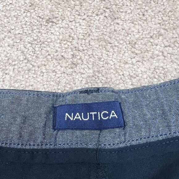 Nautica The Deck Short Blue Pockets Men’s Size 42 - Picture 9 of 13